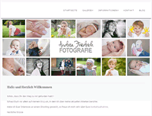 Tablet Screenshot of andrea-friedrich.com